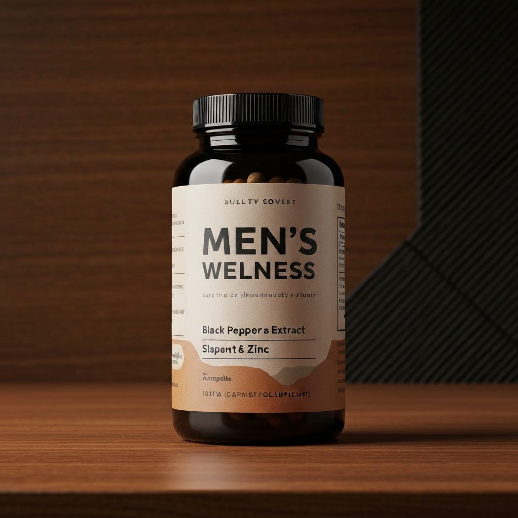 Men's wellness support supplement